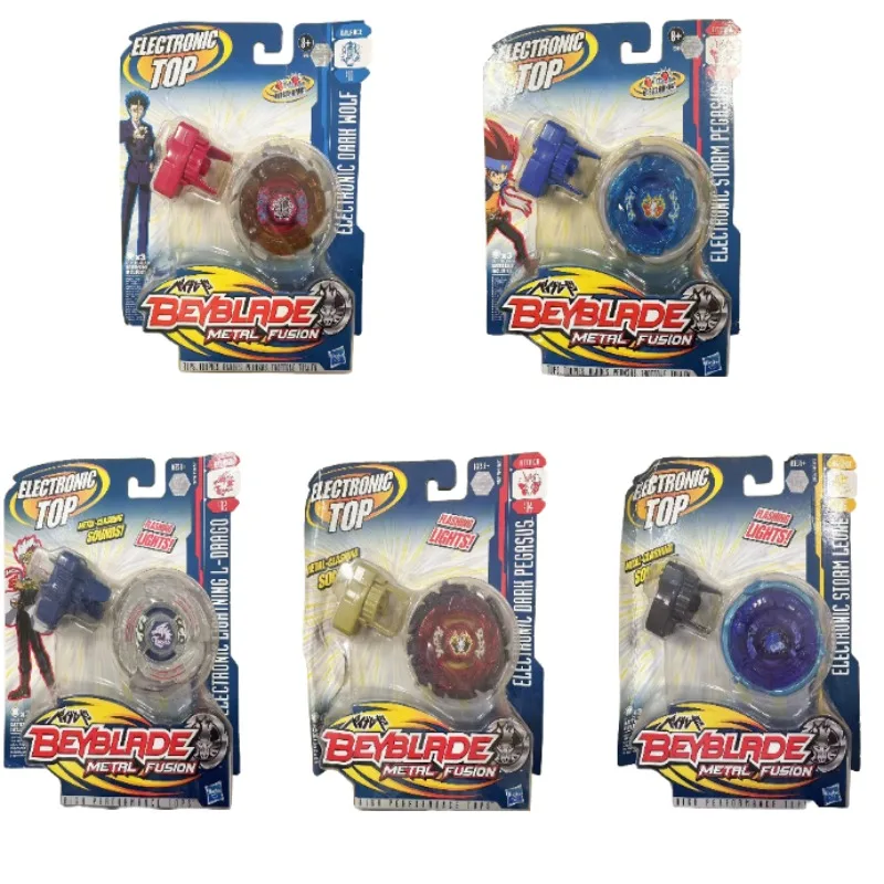 Originale Beyblade Metal Fusion Blast String Launcher Grip Turbo Burst Battle Online Spinning Toys Collection Kids Gifst