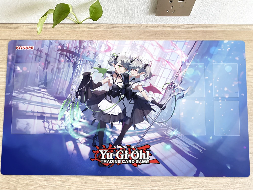 Yugioh Table Playmat Labrynth Servo Ariane & Arianna Tcg Ccg Mat Tappetino Da Gioco Per Carte Collezionabili Tappetino Per Mouse Tappetino Da Gioco Da