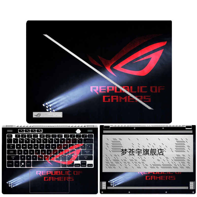Dazzle Vinile Laptop Adesivo Speciale Pelle Per Asus Rog Zephyrus G14 (2024) Ga403 Ga403U Ga403Uu Ga403Uv 14 "Laptop Da Gioco