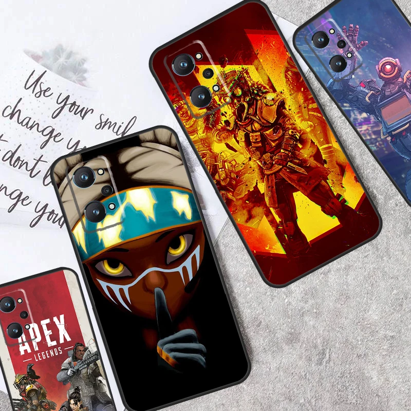 Apex Legends For Realme C55 C53 C35 C33 C30 C25S C21Y C11 C15 Gt3 Gt5 Gt Neo5 9 10 11 12 Pro Plus Case