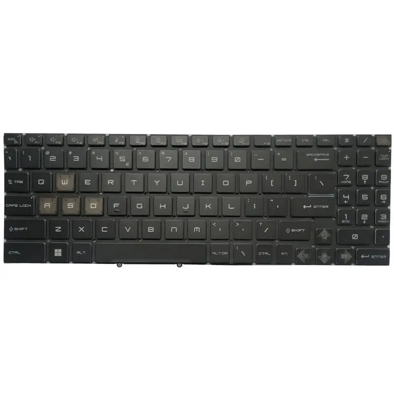 Tastiera Retroilluminata Ge68 Us Rgb Per Msi Raider Ge68 Ge68Hx Ge78 Ge78Hx Vector Gp68 Gp68Hx 12Vh 13Vg 13Vi 13Vh Gp78 Gp78Hx
