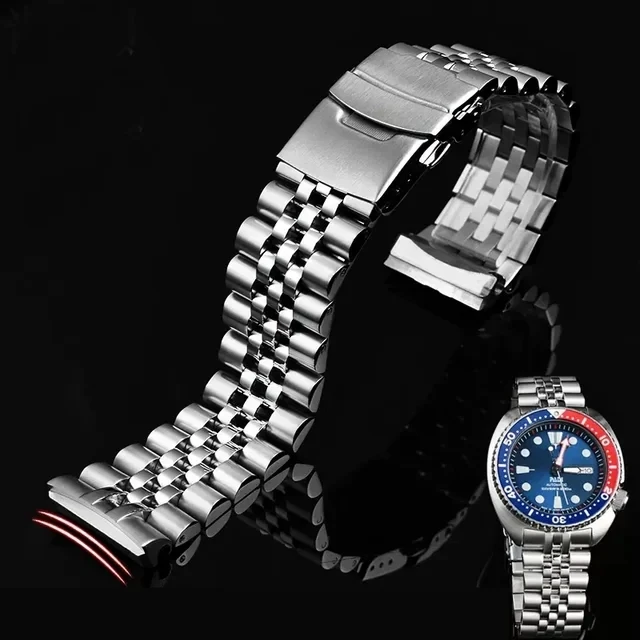Cinturino In Acciaio Inossidabile Per Seiko Abalone Series Turtles Prospex Srpa21 Srp777 Srpc25 Srp773 Srp775 Srp779 Cinturino Dell'Orologio 22Mm
