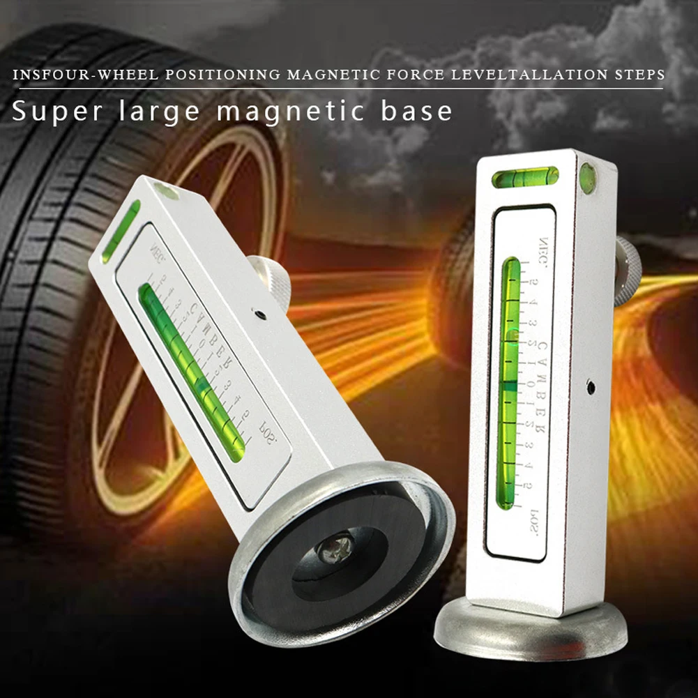 Posizionatore Livello Di Posizione A Quattro Ruote Strumento Di Misurazione Per Auto Magnetico A Quattro Ruote Camber Caster Gauge Accessori Per La Mi