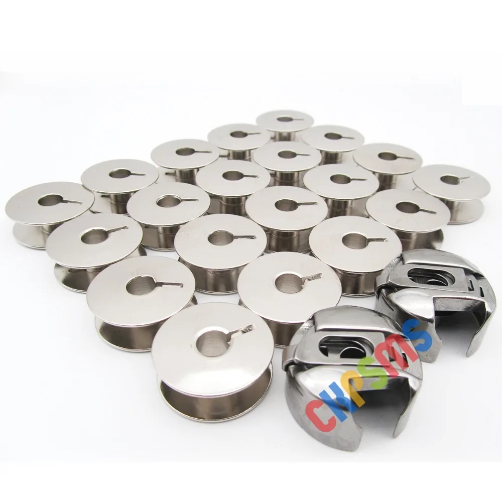 #9033S 20 Pezzi Bc-Pf9076-Nbl 2 Pezzi Bobine E Custodie Per Bobine Adatte Per Pfaff Home 1212 2022 6120 6230 6232 6250 7560