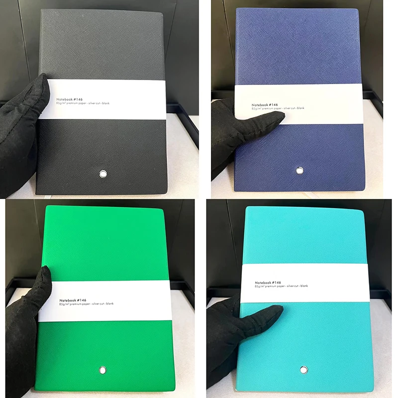 Lan Mb Notebook 146 Size Classic Leather Accuratamente Realizzato Luxury Monte Writing Experience