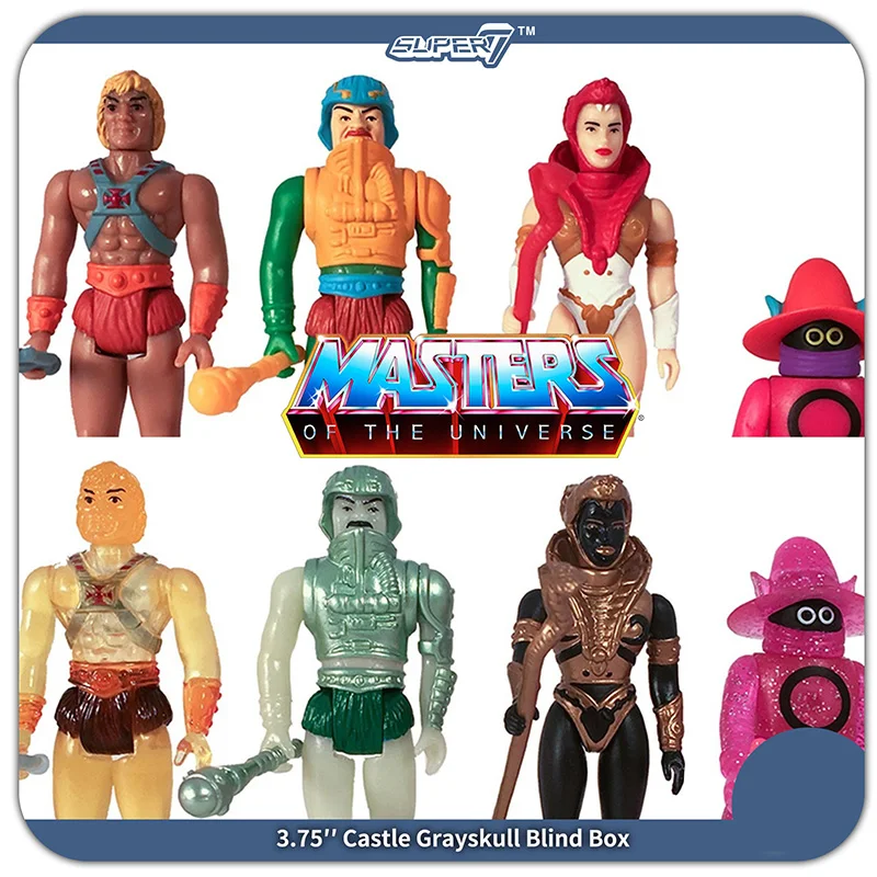 Originale Masters Of The Universe Super7 Motu Castle Grayskul Castle Grayskull Playset Snake Blind Box Action Figure Boy Gift Toy