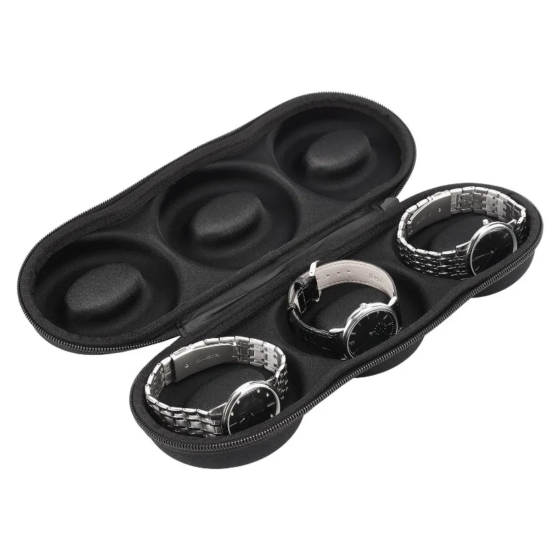 Eva Watch Box Case Organizer Storage Antiurto Watch Holder Box Travel Portable 3 Slot Scatole Impermeabili Sorpresa Regalo