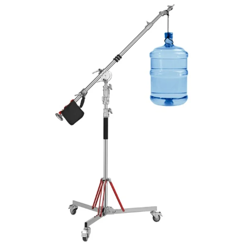 Heavy Duty Photography Video Head Light Stand 4.2M Braccio Professionale Per Studio Video In Acciaio Inossidabile