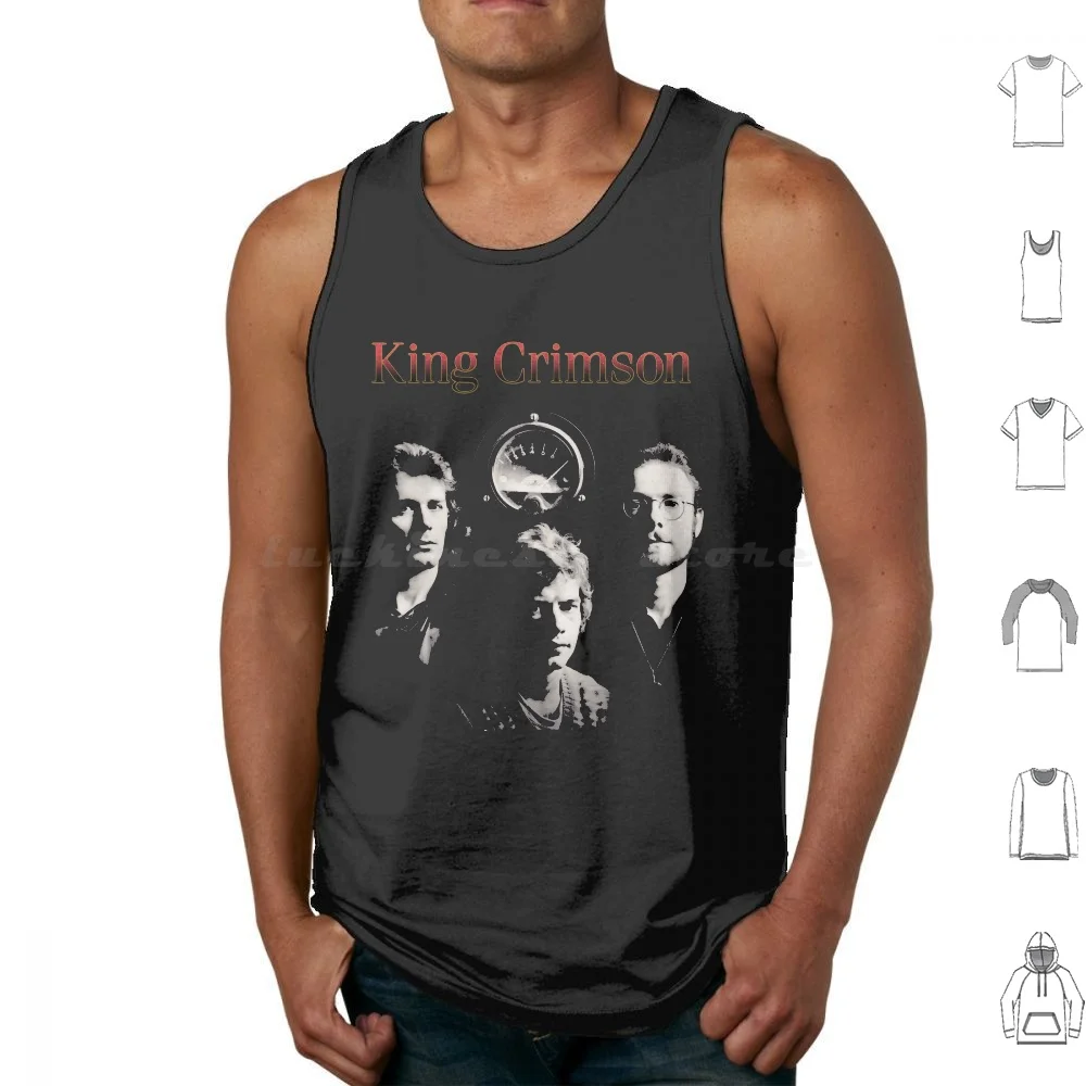 King Crimson Band Canotte Stampa Cotone King Crimson King Crimson Band Band Progressive Epitaph Nella Corte Del