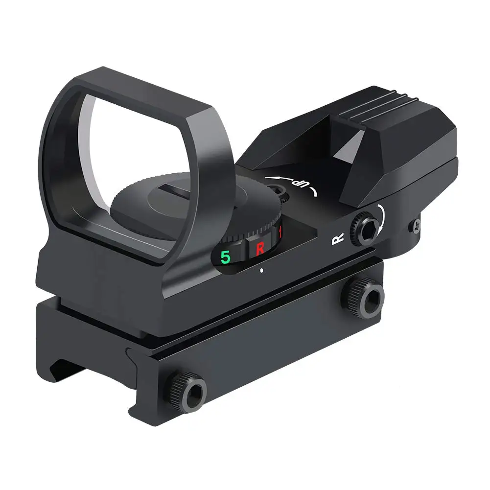 Tactical Red Dot Sight Reflex Sight Scope Ottica Airsoft Red Dot Mirino Ottica Da Caccia 4 Reticolo Scope Collimatore Sight