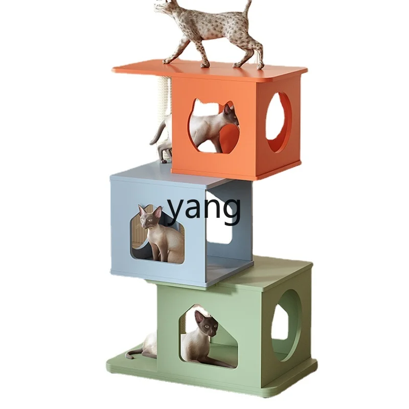 Lmm Jenga Più Di Cat Climbing Frame Cat Nest Building Blocks Cat Climbing Frame Tong Tianzhu
