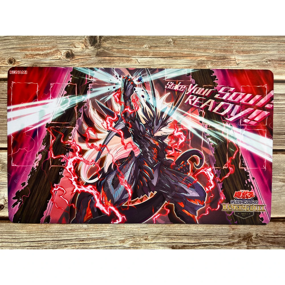 Yugioh Playmat Vanquish Soul - Kaiser Varius Game Mat Playmat Tcg Ogc Ccg Table Mat-Y85