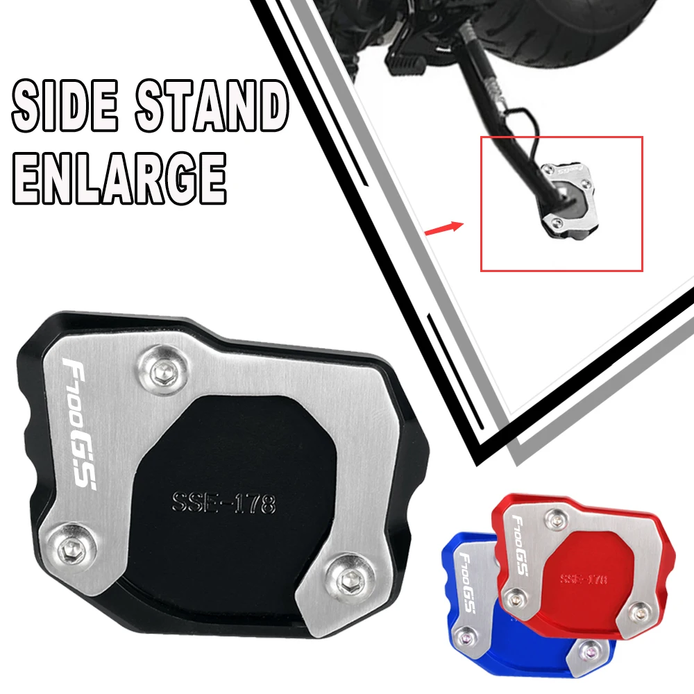 Moto F700 Gs Cavalletto Laterale Piastra Ingranditore Cavalletto Ingrandisci Estensione Per Bmw F700Gs F 700Gs F 700 Gs 2012-2021 F700 Gs