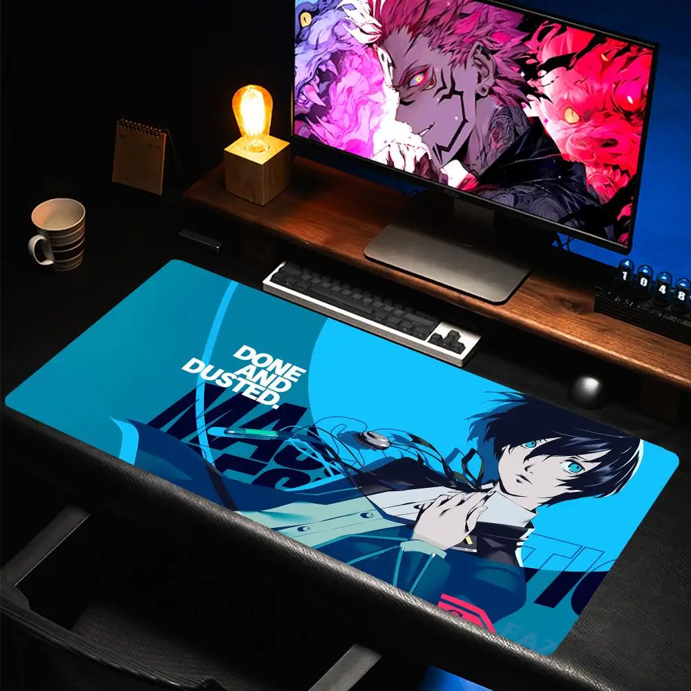 Game Mats Persona 3 Reload  Mouse Pad Rubber Gaming Mouse Pad New Style Edge-Locking Anti-Slip Large Computer Laptop Keyboard Desk Mat