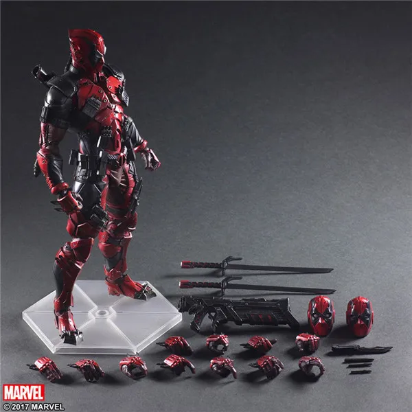 26Cm Pa Kai Deadpool Action Figure Playarts Gai 1/6 Wade Winston Wilson Figurine