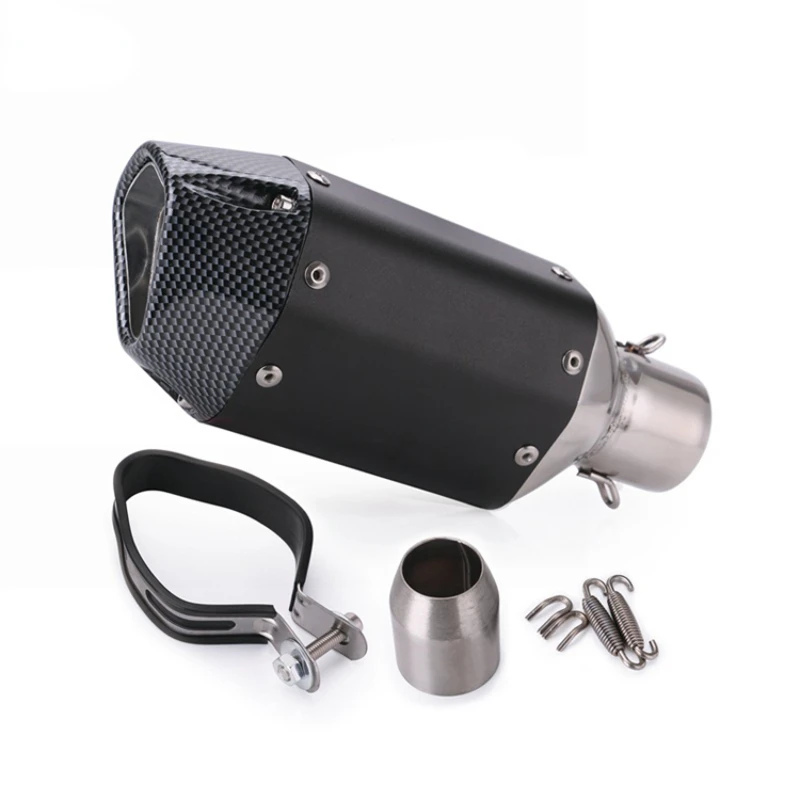 Universal 51Mm Motorcycle Exhaust Muffler Pipe Escape Moto Mivv For Kawasaki Er6N Sv650 Crf 230 Z800 R1 Cb650F Cb1000R Cbr250R