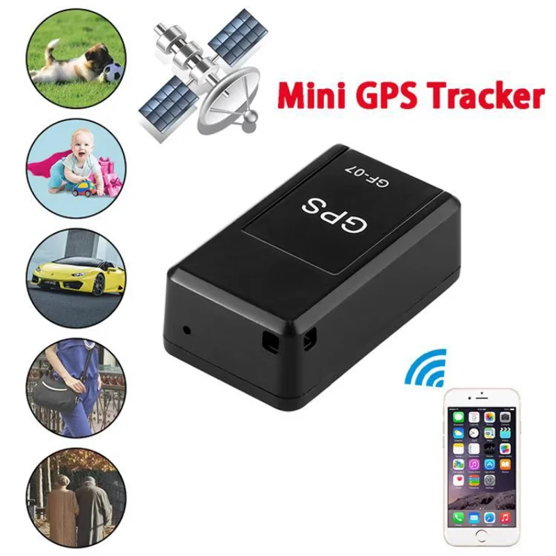 Gf-07 Mini Gps Tracker Supporto Magnetico Per Auto Moto Monitoraggio In Tempo Reale Localizzatore Anti-Smarrimento Posizionatore Sim Accessori Auto