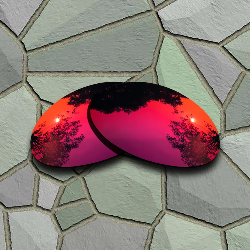 Viola Rosso Occhiali Da Sole Polarizzati Lenti Di Ricambio Per Oakley Romeo 1