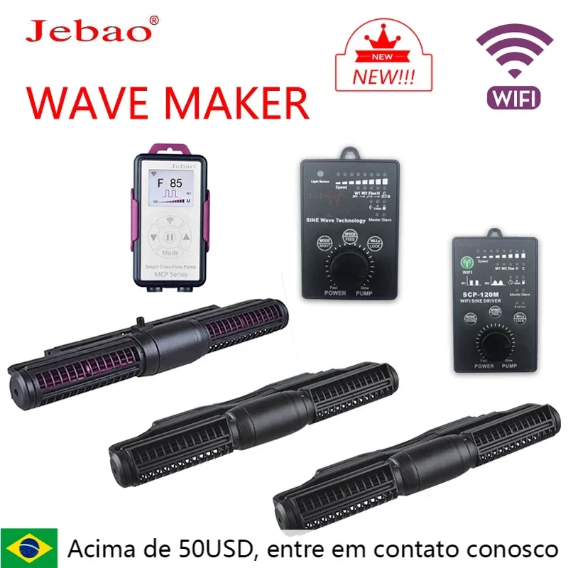 2023 Jebao Jecod Marine Aquarium Wave Maker Per Wireless Master Slave Pump Control Ecp Scp Mcp Wifi Cross Flow Wave Pump