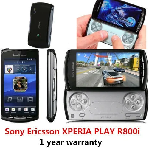 Sony Ericsson Xperia Play R800I Ricondizionato-Cellulare Originale Da 4.0 Pollici 5Mp Spedizione Gratuita Di Alta Qualità