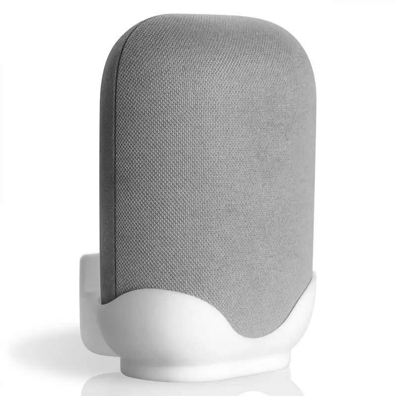 Per Google Nest Audio Stand Staffa Desktop Trasparente Per Altoparlante Smart Home Supporto Salvaspazio Per Montaggio A Parete Per Google Nest Audio