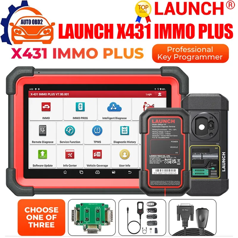 Avvia X431 Immo Plus Obd2 Programmatore Di Chiavi Per Auto Strumento Diagnostico Chiavi Strumento Di Codifica Di Programmazione Immobilizzatore Tutte 