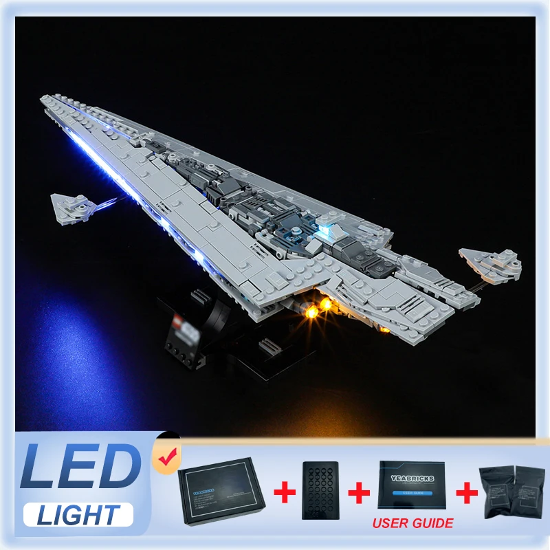 Led Light Compatibile Lego 75356 Exertor Super Star Destroyer (Solo Luce A Led, Senza Blocchi Di Costruzione)