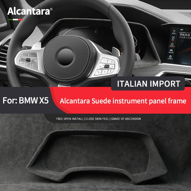 Copertura Del Telaio Del Tavolo Dello Strumento Dell'Automobile Dell'Automobile Per 22 Adesivi Bmw X5 Accessori Interni Copertura Trim