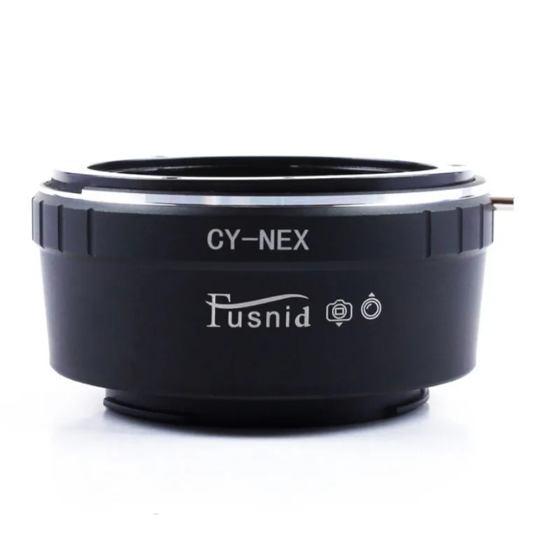 Cy-Nex Anello Adattatore Per Obiettivo Contax Yashica C/Y Per Fotocamera Sony E Mount Nex-5 Nex-7 Nex-3 Lm-Nex Nex-Vg10 Lm-Nex