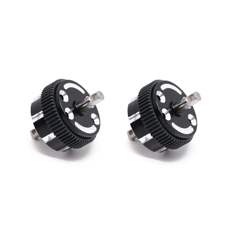 Set Di 2 Custodie Differenziali In Metallo Per 1/10 Traxxas 2Wd Slash Rustler Stampede Bandit Upgrade Parts Accessori, 1