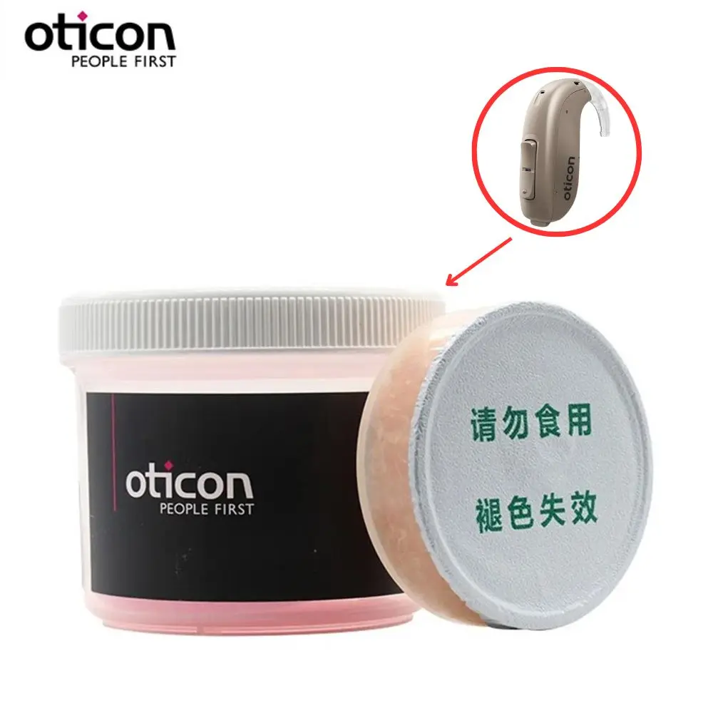 Kit Di Asciugatura Per Apparecchi Acustici Vaso Di Essiccazione Essiccatore Deumidificatore (1 Capsule Di Essiccazione E 1 Barattolo Di Essiccazione) 