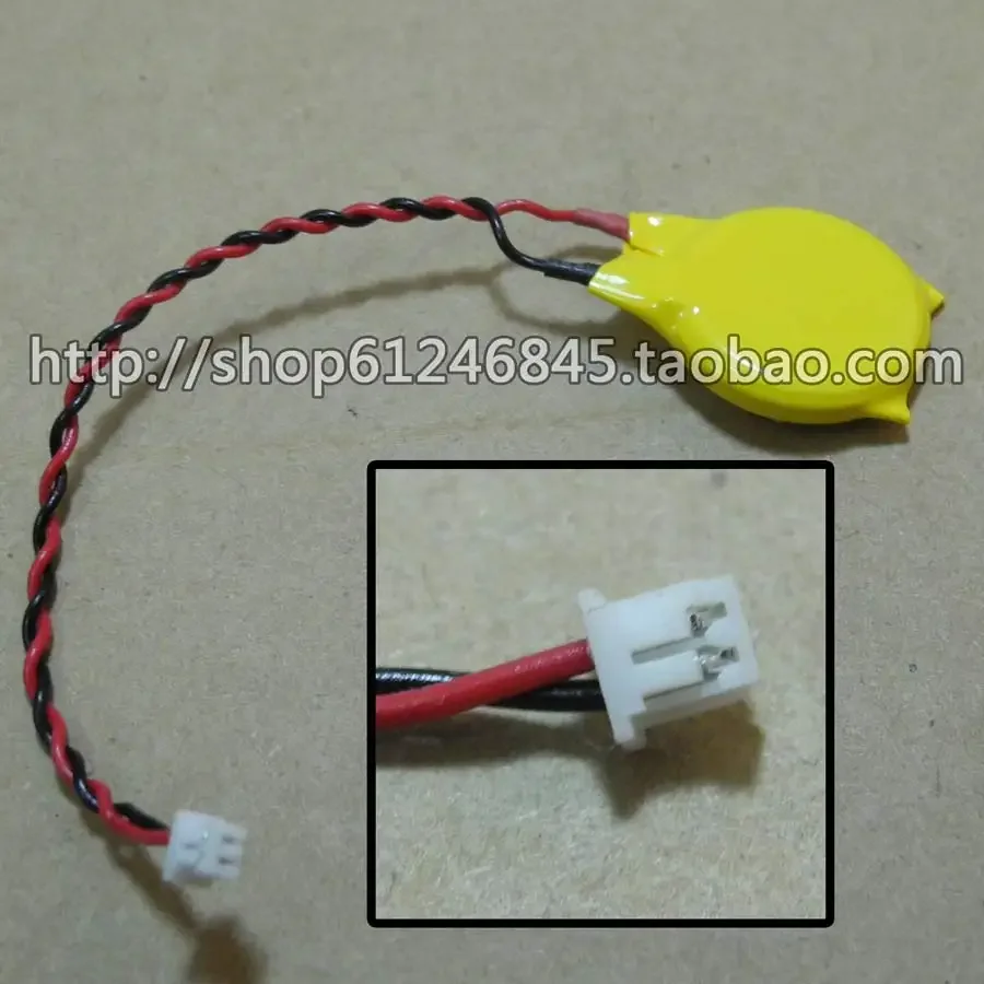 Cr2032 Cavo Batteria Per Scheda Madre Per Notebook A 2 Linee Batteria Cmos Universale Batteria Bios 3V