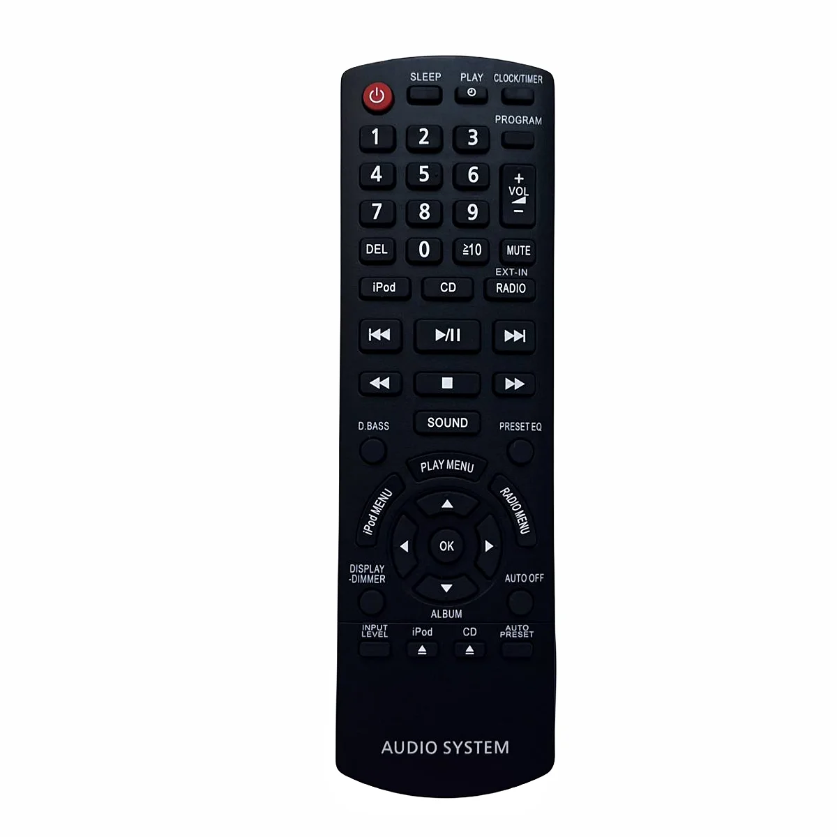 Nuovo Telecomando Per Panasonic Sc-Hc30 Sc-Hc30Db Sc-Hc40Db Sc-Hc40Pc Sc-Hc40Eg-K Sc-Hc40Eg-N Sistema Audio Stereo Cd Compatto