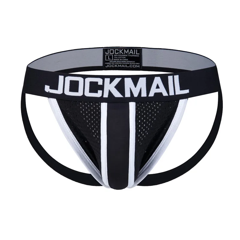 Mesh Men Jockstraps Intimo Sexy Athletic Supporter Penis Pouch Push Up Butt Lifter Perizoma String Brief Homme Tanga Hombre