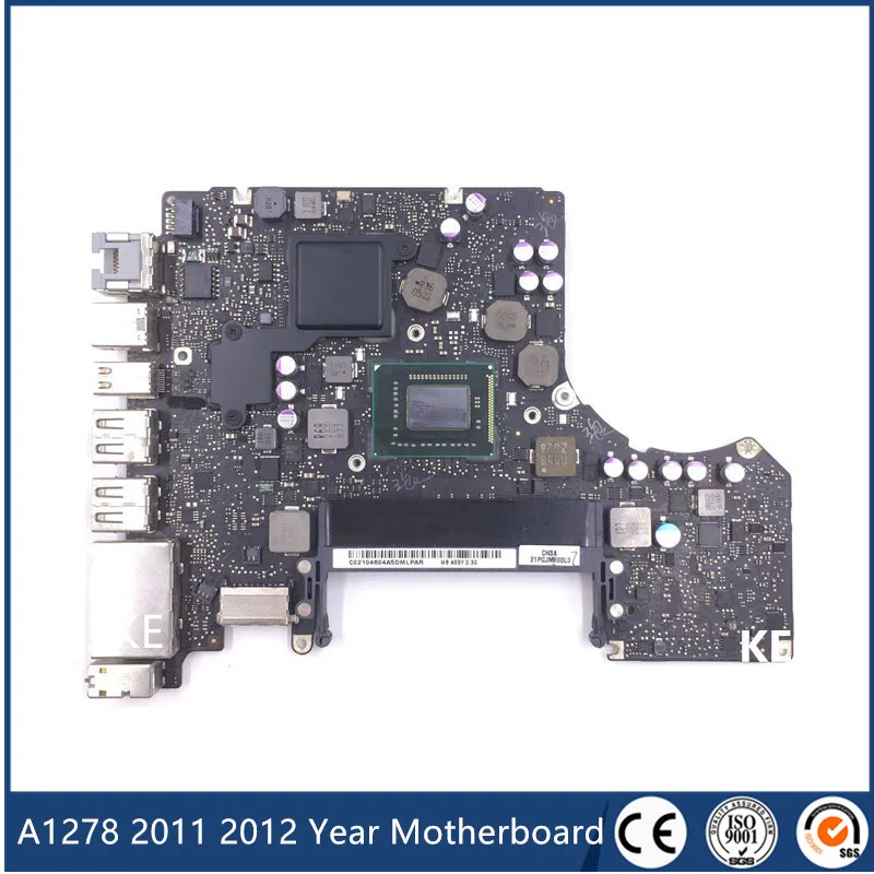 A1278 Scheda Madre Del Computer Portatile 2011 2012 Anno Per Macbook Pro 13 "I5 I7 Scheda Logica 820-3115-B 820-2936-A 820-2936-B 2011 2012