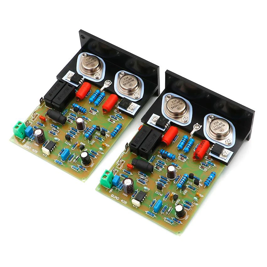 Hifi Quad405 Gold Seal Power Amplifier Board Pcb Hiend Vacuum Tube Amp Kit Amplifica Circuit Board Sistema Audio Theater Fai Da Te