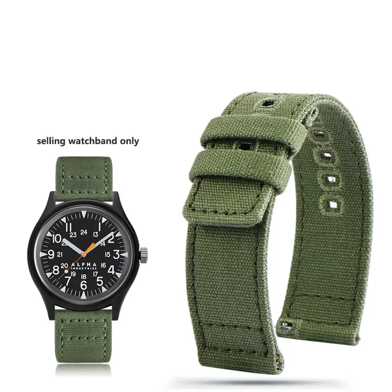 Cinturino In Tela Adatto Per Hamilton Karki Field H70605631 H70605993 Bracciale In Nylon Seagull/Seiko/Casio 20Mm 22Mm