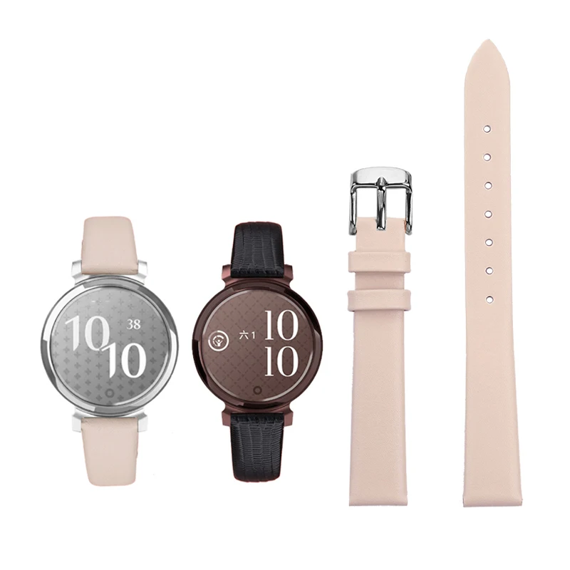 Per Il Nuovo Garmin Lily2 Cinturino Per Smartwatch Da Donna Lily 2 Generation Fashion Energy Style Cinturino In Pelle Di Vacchetta Colorata 14Mm
