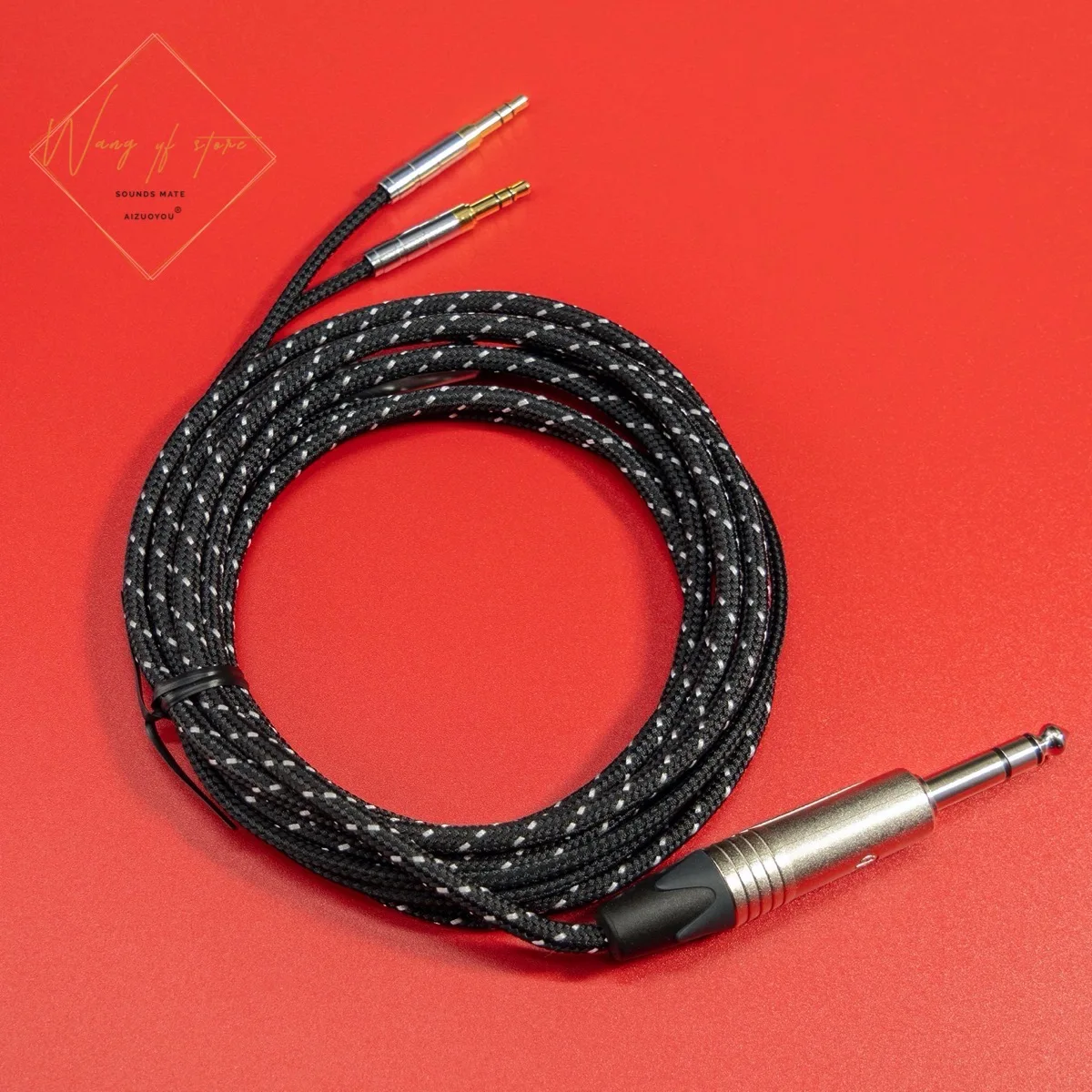 Cavo Audio Bilanciato Hifi Per Denon D5200 D7200 D9200 Cuffie Neutrik 6.3Mm 6.35Mm 1/4 "Spina 1.2M