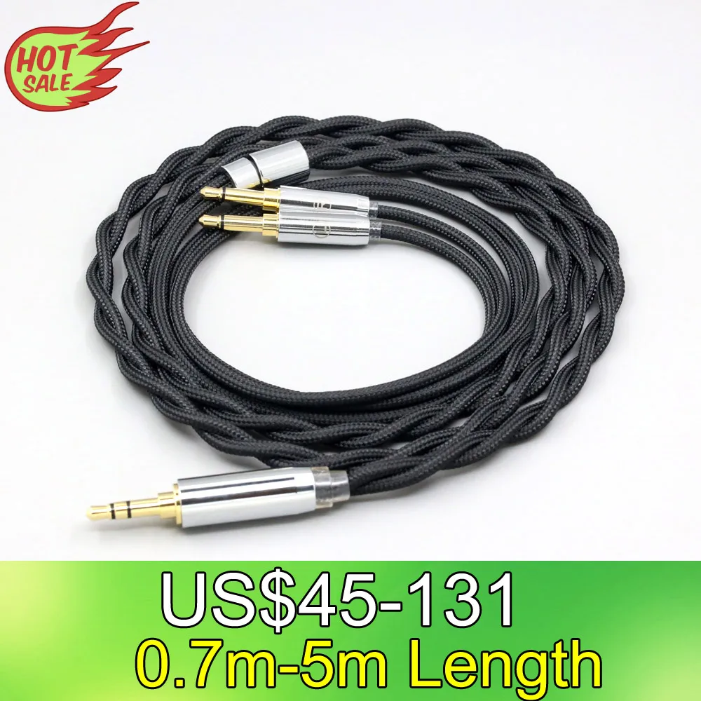 Ln008293 Nylon 99% Argento Puro Palladio Grafene Cavo Schermato Oro Per Denon Ah-D7200 Ah-D5200 Ah-D9200 Ah-D600 Ah-D7100