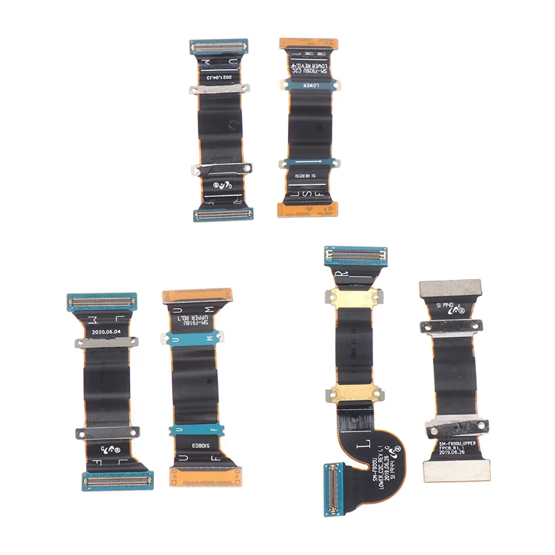 2Pcs Spin Axis Lcd Connection Flex Cable Per Z Fold 1 2 3 W20 W21 W22 W23 F9000 F9160 F9260 F9360