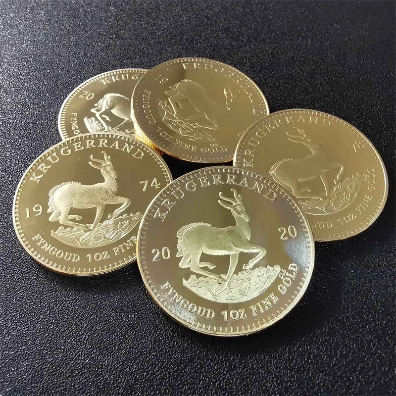 Sud Africa Saudita Africa Krugerrand Moneta D'Oro Paul Kruger Monete Da Collezione