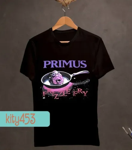 Primus Frizzle Fry Rock Band Maglietta Vintage Bh43776 Maniche Lunghe O Corte