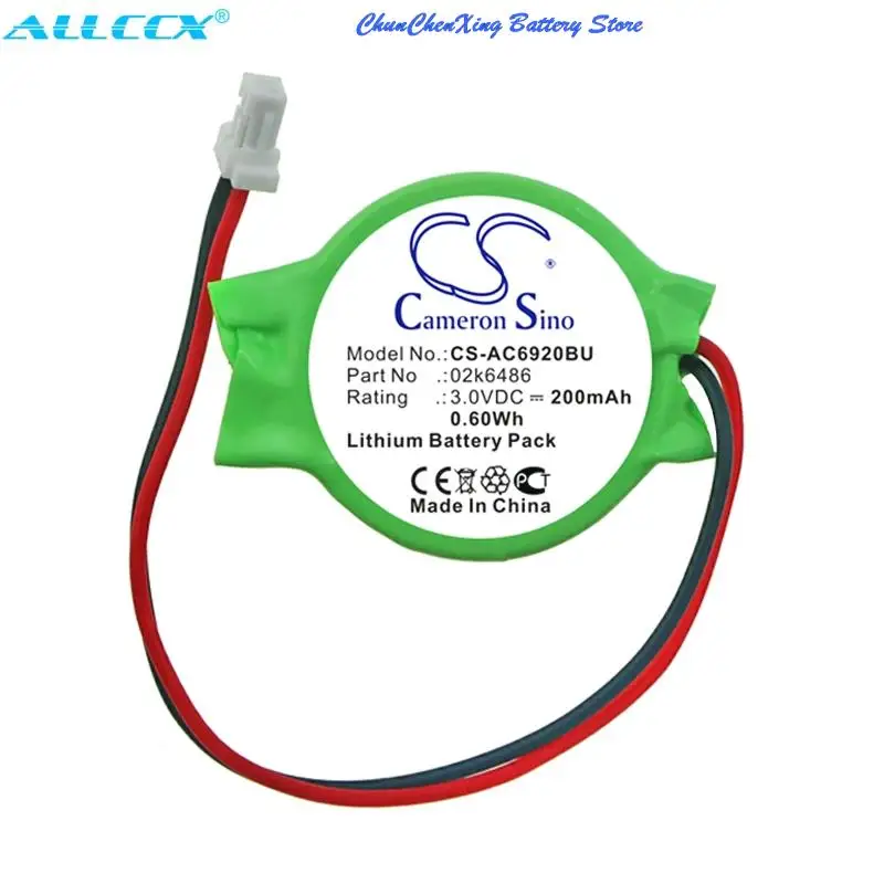 Batteria Greenbattery200Mah Per Panasonic Toughbook Cf-18, Cf-19, Cf-30, Cf-71, Cf-74, Cf-C1, Cf-H1, Cf-T1, Cf-T5, Cf-T8