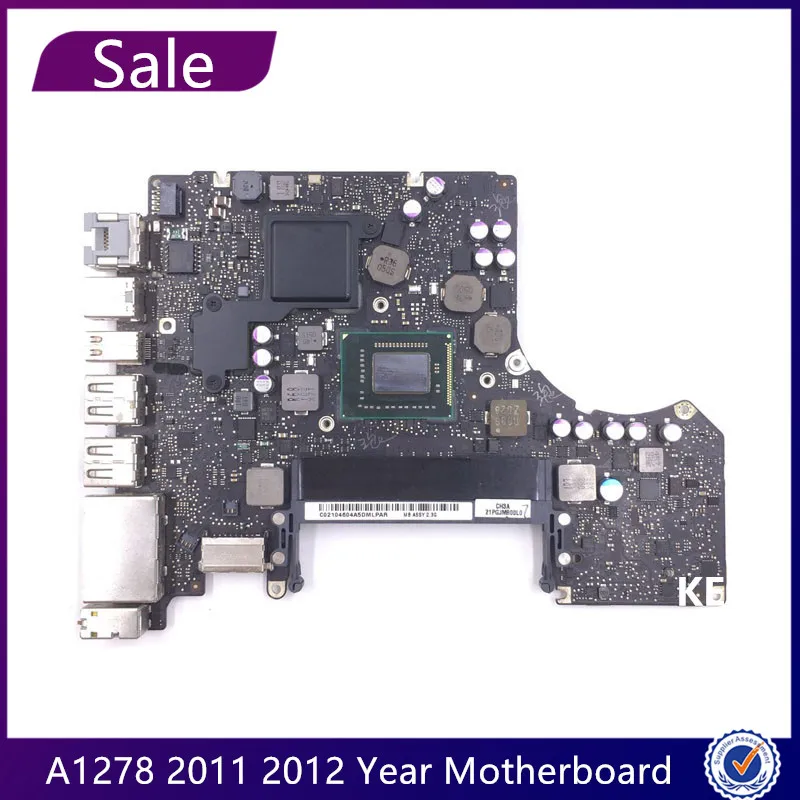 Vendita A1278 2011 2012 Anno Scheda Madre Del Computer Portatile Per Macbook Pro 13 "I5 I7 A1278 Scheda Logica 820-2936-B 820-3115-B 820-2936-A