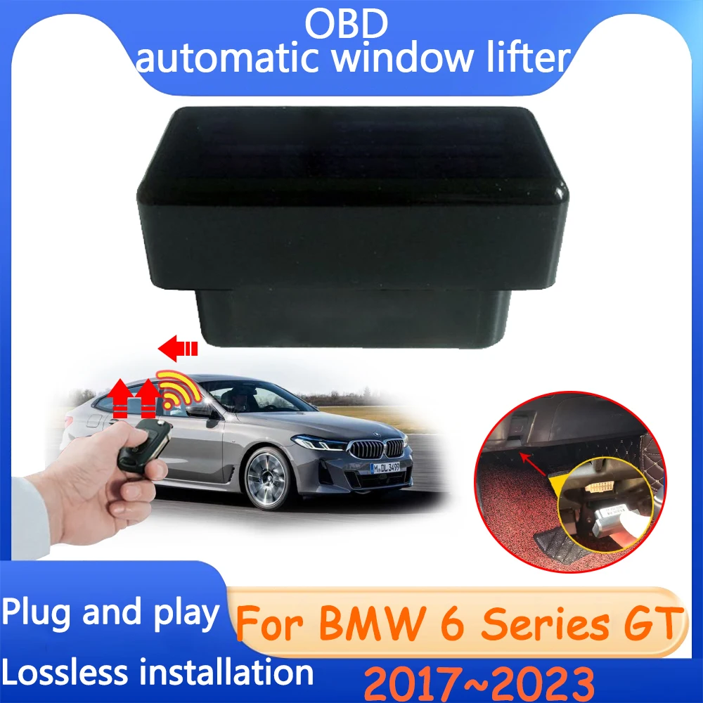 Alzacristalli Per Bmw Serie 6 Gt G32 2017 ~ 2023 Car Obd Tuning Automatic Close Sunroof Modifica Accessori Auto Anti-Pizzico