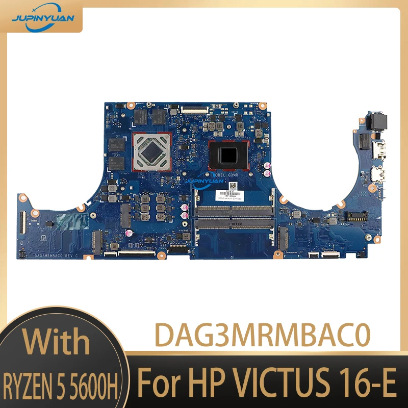 Muslimfor Hp Victus 16-E Scheda Madre Del Computer Portatile Amd Ryzen 5 5600H 215-0932284 Radeon Rx 5500M Scheda Madre Ddr4 Da 4Gb