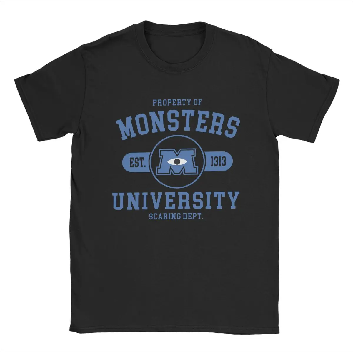 Uomo Monsters University Student Monsters Inc. T Shirt 100% Cotone Abbigliamento T-Shirt Girocollo Unica 4Xl 5Xl T-Shirt