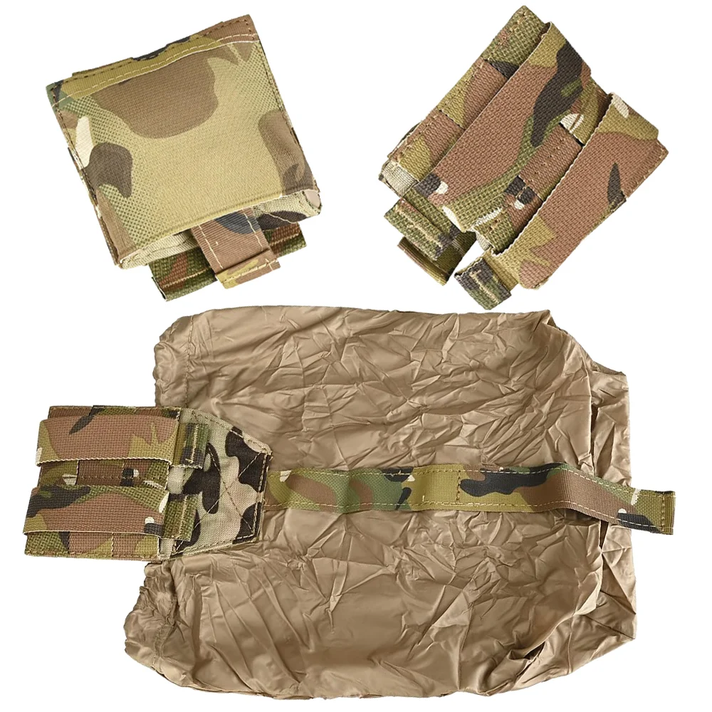 Custodia Tattica Per Discarica Custodia Pieghevole Per Caricatore Cummerbund Molle Speed Mil-Grade Elastic Ultra Light Drop Soft Roll Up Mag Pouches
