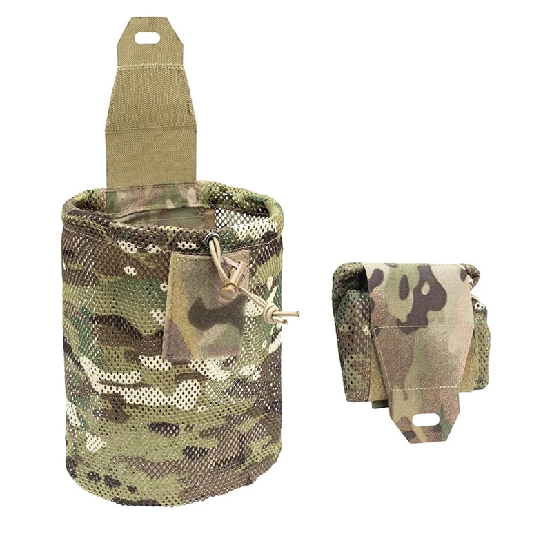 Tactical Mag Drop Pouch Recycling Bag Molle Magazine Dump Storage Attrezzatura Militare Per La Caccia Alla Spazzatura All'Aperto